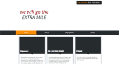 Desktop Screenshot of miletransportinc.com